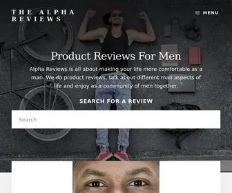 Thealphareviews.com(The Alpha Reviews) Screenshot