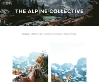 Thealpineco.com(The Alpine Collective) Screenshot