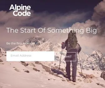 Thealpinecode.com(Digital Transformation as a Service) Screenshot