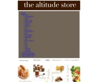 ThealtitudeStore.com(The altitude store) Screenshot