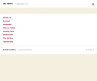 Thealtnow.com(Thealtnow) Screenshot