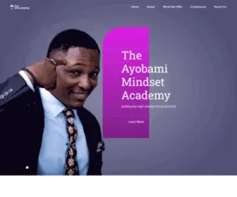 Theamacademy.ng(The Ayobami Mindset Academy) Screenshot