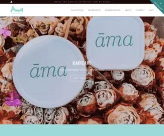 Theamalife.com(Ama Balm) Screenshot