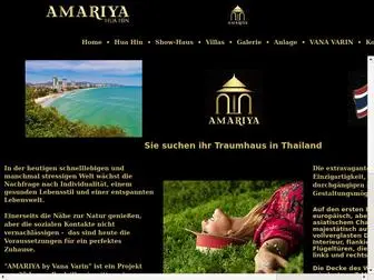 Theamariya.de(Immobilie Thailand) Screenshot