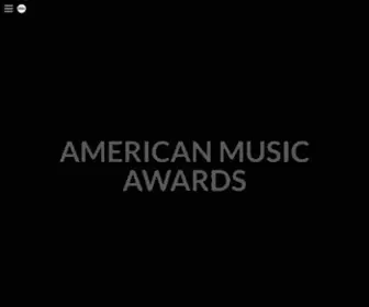 Theamas.com(American Music Awards) Screenshot