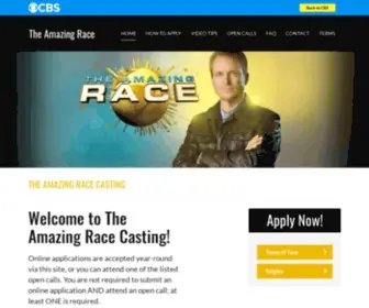 Theamazingracecasting.com(CBS) Screenshot