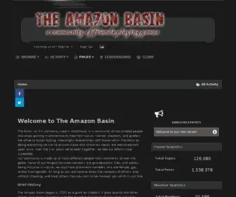 Theamazonbasin.com(The Amazon Basin) Screenshot