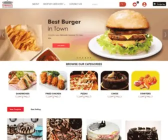 Theambrosia.com(Food Fit for the Gods) Screenshot