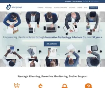 Theamegroup.com(Technology) Screenshot