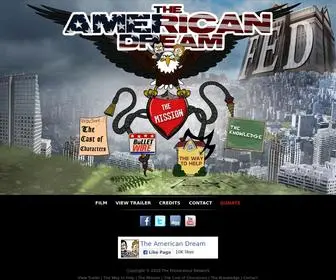 Theamericandreamfilm.com(The American Dream Film) Screenshot