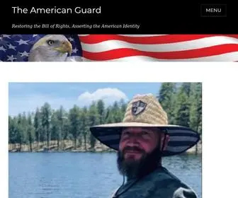 Theamericanguard.org(Restoring the Bill of Rights) Screenshot