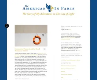 Theamericaninparis.com(The American in Paris) Screenshot