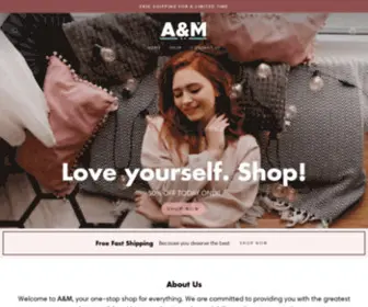 Theamshop.com(A&M) Screenshot