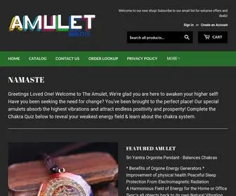 Theamuletco.com(The Amulet Company Jewelry Shop) Screenshot