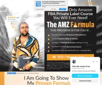 TheamZformula.com(The AMZ Formula By Joshua Crisp) Screenshot