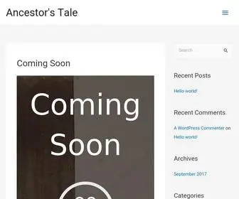 Theancestorstale.com(Prints, Oddities, & Ephemera) Screenshot