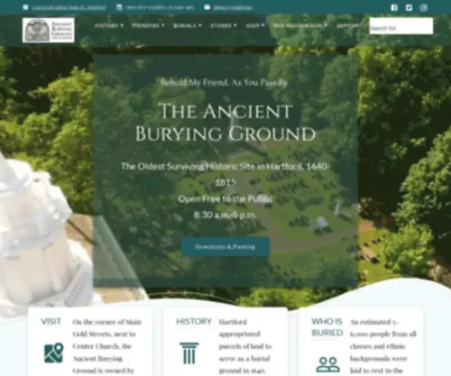 Theancientburyingground.org(Theancientburyingground) Screenshot