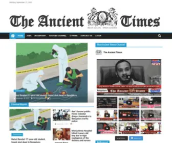 Theancienttimes.news(The Ancient Times) Screenshot