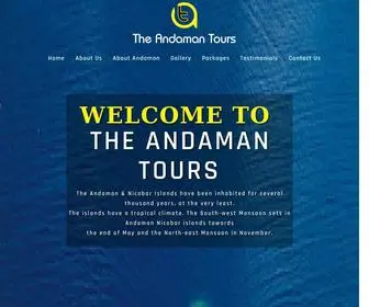 Theandamantours.com(Andaman) Screenshot