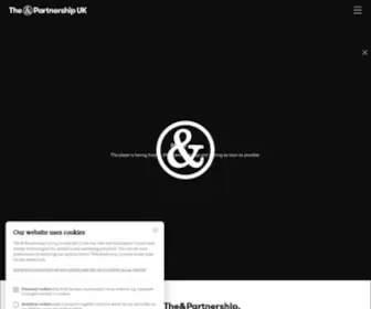 Theandpartnershiplondon.com(The&Partnership) Screenshot