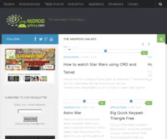 Theandroidgalaxy.com(The Android Galaxy) Screenshot