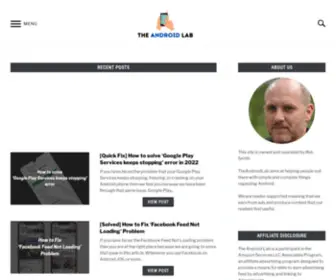 Theandroidlab.com(Everything Android) Screenshot