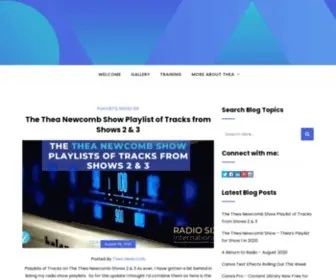 Theanewcomb.co.uk(Thea Newcomb) Screenshot