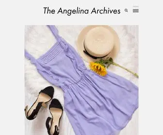 Theangelinaarchives.com(The Angelina Archives) Screenshot