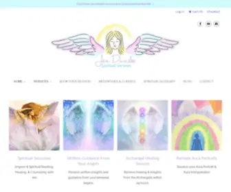 Theangelsmessages.com(Spiritual Reading) Screenshot