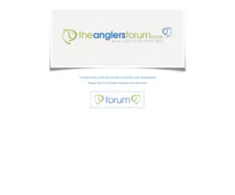 Theanglersforum.co.uk(The Anglers Forum) Screenshot