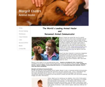 Theanimalhealer.com(Margrit Coates) Screenshot