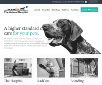 Theanimalhospitalcarrboro.com(The Animal Hospital) Screenshot