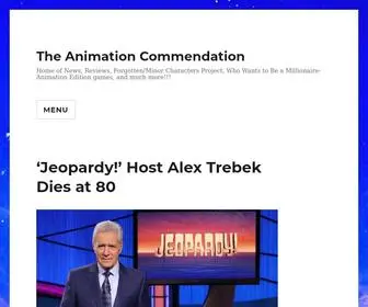 Theanimationcommendation.com(Home of News) Screenshot