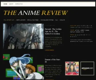 Theanimereview.com(The Anime Review) Screenshot