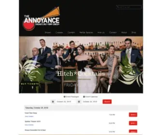 Theannoyance.com(Annoyance Theatre & Bar) Screenshot