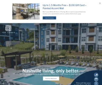 Theansonapts.com(The Anson) Screenshot