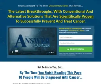 Theanswertocancer.com(Watch The Entire Series) Screenshot