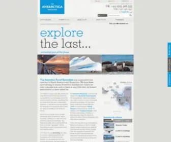 Theantarcticaspecialists.com(Luxury Antarctica Holidays 2019/20) Screenshot