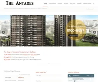 Theantarescondo.com.sg(The Antares Condo at Mattar Road Next to Mattar MRT Station by FSKH Development) Screenshot