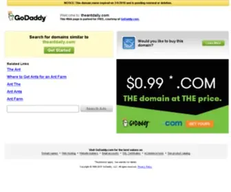 Theantdaily.com(Theantdaily) Screenshot