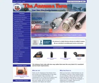 Theantennafarm.com(The Antenna Farm) Screenshot