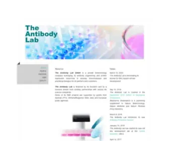 Theantibodylab.com(The Antibody Lab) Screenshot