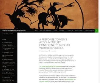 Theantioppressionnetwork.com(Another world) Screenshot
