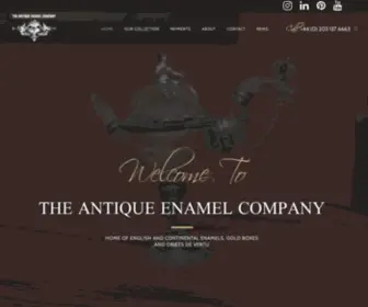 Theantiqueenamelcompany.com(The Antique Enamel Company) Screenshot