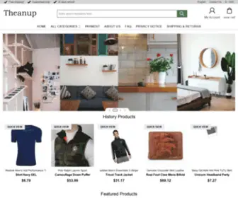 Theanupp.com(Online shop) Screenshot