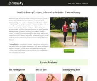 Theapexbeauty.com(The Apex Beauty) Screenshot