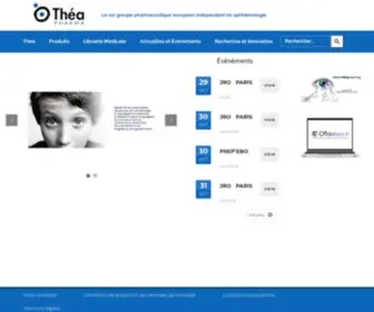 Theapharma.fr(Théa) Screenshot