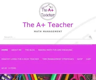 Theaplusteacher.com(Karen Brown from The A Plus Teacher) Screenshot