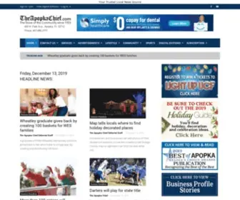 Theapopkachief.com(The Apopka Chief Newspaper) Screenshot