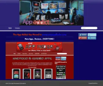 Theappaddict.com(Easy App Finder Home) Screenshot